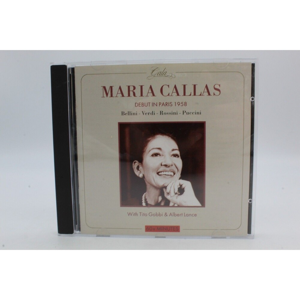 Maria Callas Debut In Paris 1958 CD 1994, Gala Norma IL Trovatore Tosca Act II